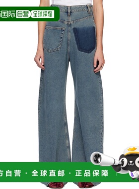 香港直邮Mm6 Maison Margiela 马丁 马吉拉 MM6 女士 蓝色 Mid-We