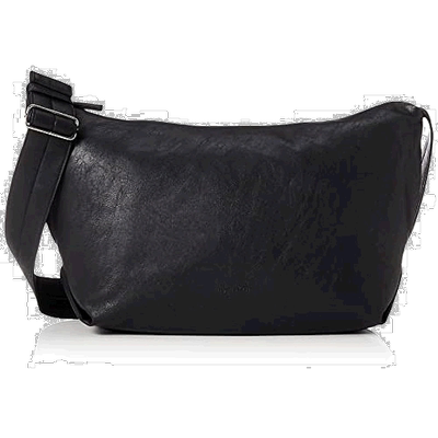 【日本直邮】Lineare 单肩包 LG-F3042Z 黑色 通勤 上学 购物皮革