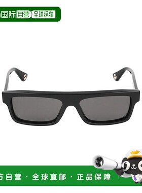 香港直邮GUCCI 男士太阳镜 GG1616S001 SS2024 黑色 几何框太阳镜