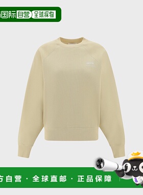 香港直邮Ami Paris 圆领长袖卫衣 USW024747.