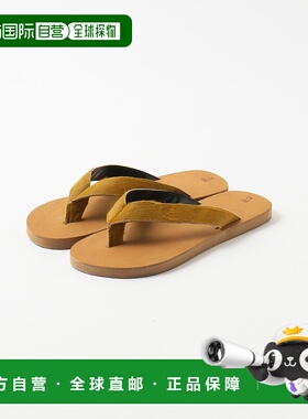 1h可退 日本直邮EL NIDO FLIPS 男士牛皮人字拖 24093310002320