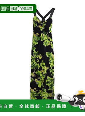 1h可退 香港直邮潮奢 Topshop 女士 长款连衣裙 black黑色 舒适时