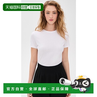 香港直邮THEORY 希尔瑞 女士 小巧T恤 white白色 舒适时尚