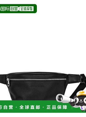 1h可退 【美国直邮】Longchamp|Le Foulonne 皮革腰包斜挎包