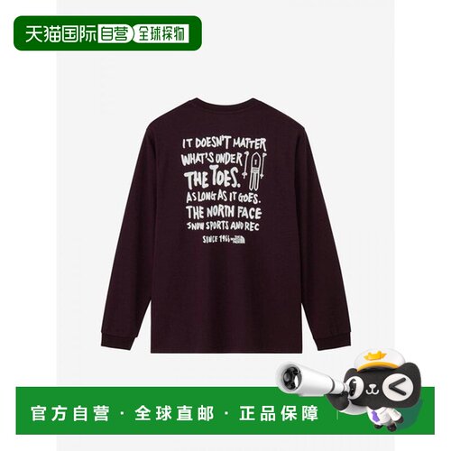 日本直邮The North Face 北面 长袖T恤 男女通用 NT82690-DD