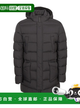 香港直邮HERNO 男士羽绒服 PI003ULE12456Z9300 SS2025 灰色外套