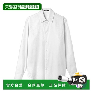 男装 香港直邮VERSACE crov范思哲长袖 Men 巴洛克廓形提花衬衫