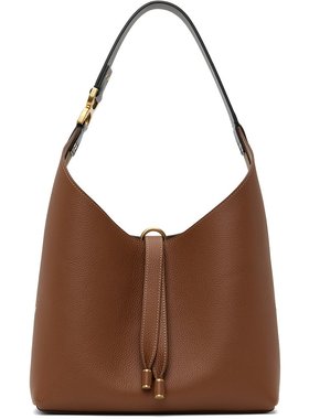 潮奢 Chloe 蔻依 女士 黄褐色小号 Marcie 托特包 CHC24AS629I31