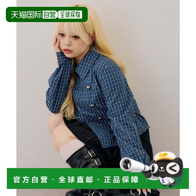 日本直邮NICE CLAUP continuer 长袖拿破仑衬衫 BLM内搭背心罩衫