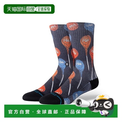 1h可退 日本直邮STANCE 男女同款TOOTSIE POP休闲袜 A556A24TOO#B