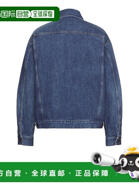 1h可退 香港直邮The Row 男士 Seb 牛仔布夹克 906W3809 blue蓝色