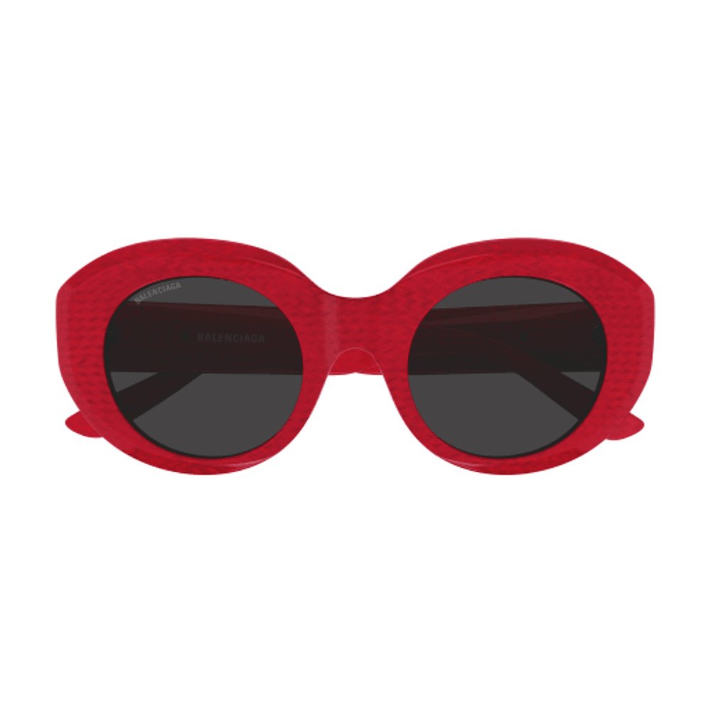 BALENCIAGA 男士太阳镜 BB0235S003 SS2025 红色 1E684ID0A