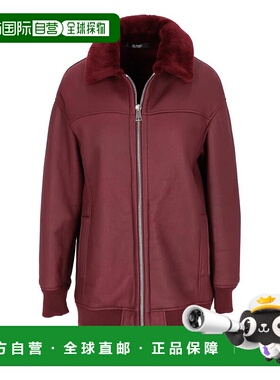 香港直邮LA ROSE 女士夹克 1449BO-2 AW2025 红色皮衣