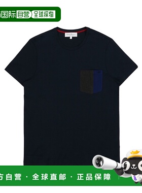 香港直邮Salvatore Ferragamo 男装徽标T恤 121470