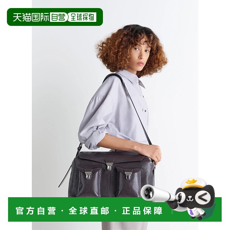 欧洲直邮LEMAIRE (2025新品) 皮革周末装备包斜挎包手提包单肩包
