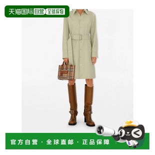 香港直邮BURBERRY 80975661 1h可退 女士斜挎包 Freya格 棕色