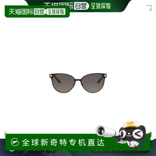 SS2023 香港直郵VERSACE VE21681377T3 黑色 女士太陽(yáng)鏡 徽標(biāo)太陽(yáng)
