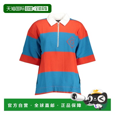 自营Gant Organic Cotton Women Women's Polo - red 美国奥莱直