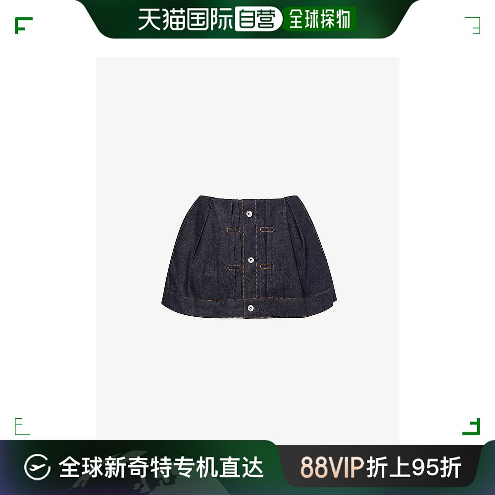 香港直邮潮奢 Sacai 女士 Buttoned-epaulette slip-pocket 牛仔 女士内衣/男士内衣/家居服 睡裤/家居裤 原图主图