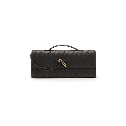 Bottega Veneta 葆蝶家 女士 Andiamo 长款编织皮革手包