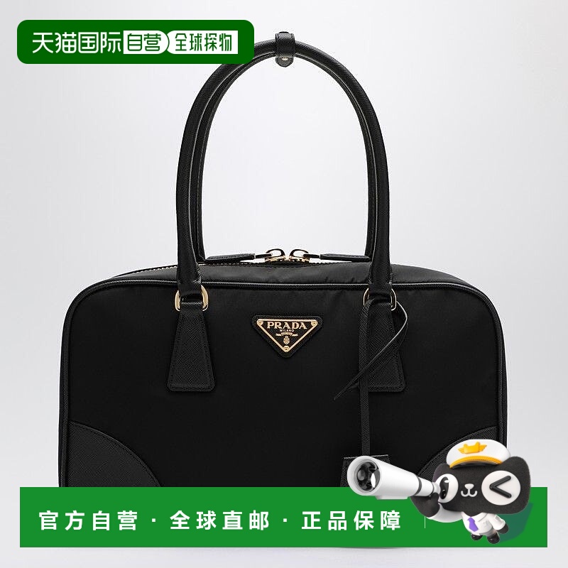 1h可退 香港直邮PRADA 女士手拿包 1BB115TOOR064F0002 AW2025 黑