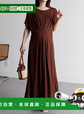 日本直邮RANAN 清凉宽松塔克连衣裙 [R05096EW11953]