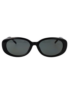 GUCCI 女士眼镜 GG1684SA002 SS2025 灰色 椭圆形太阳镜