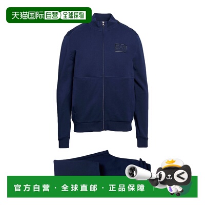 1h可退 香港直邮潮奢 Ea7 男士 Outfit 运动运动装 blue蓝色 舒适