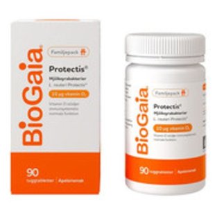欧洲直邮欧洲直邮北欧瑞典BioGaia Protectis 家庭装 D3 90 件