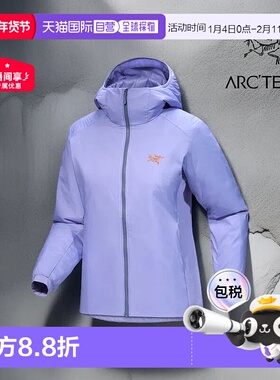 加拿大直发始祖鸟ATOM HOODY女保暖户外连帽棉服