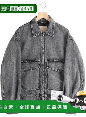 1h可退 日本直邮Graphpaper男士修身复古牛仔夹克 GM25320056LB
