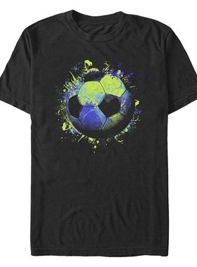 Fifth Sun|男士通用 Additude Soccer Splat 短袖 T 恤