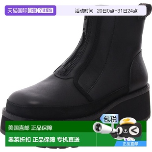 黑色 自营 拉链皮靴 uggCity 美国奥莱直发 Function女式