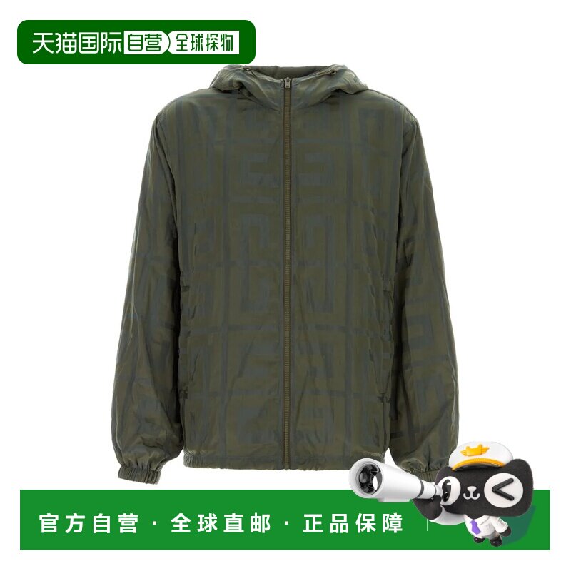 1h可退 香港直邮GIVENCHY 男士夹克 BM0113154S305 SS2024 绿色 P