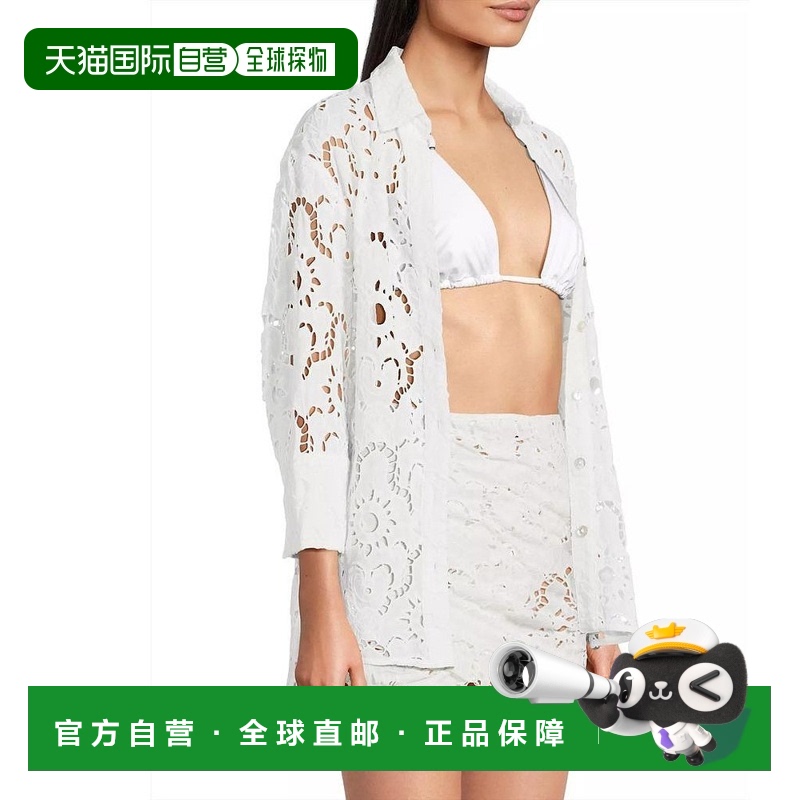 【美国直邮】farm rio 女士 衬衫潮流时尚百搭舒适 简约高级感