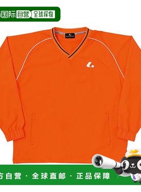 日本直邮LUCENT 运动衫轻便套头衫橙色长袖上衣服装衣服吸汗速干