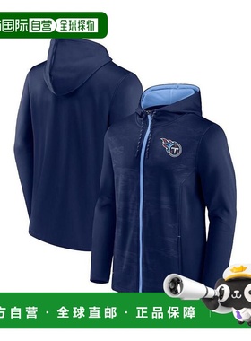 1h可退 【美国直邮】Fanatics 男士品牌海军蓝 浅蓝色田纳西泰坦