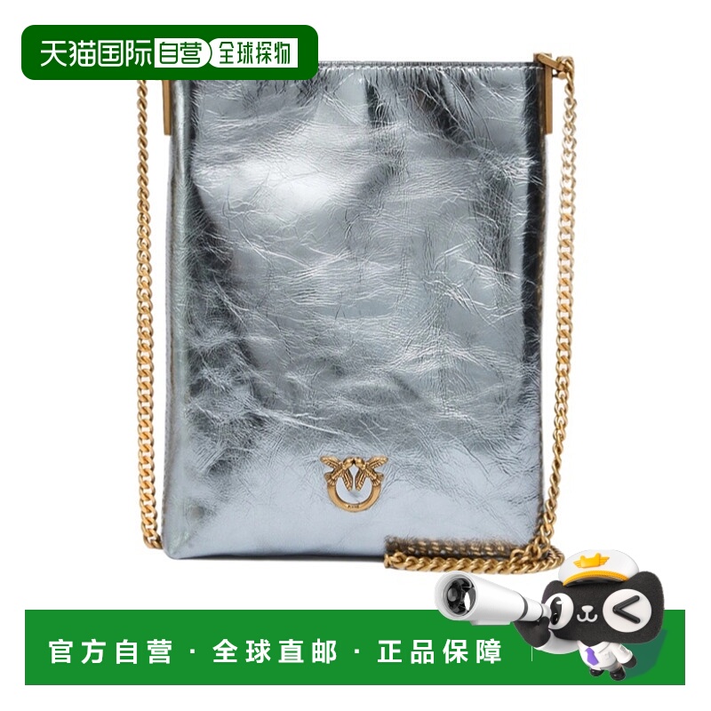香港直邮PINKO 女士斜挎包 105352A2OTKZ7Q AW2025 灰色 Bag