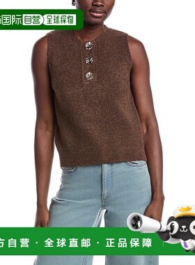自营ANNA KAY Kellie Sweater Vest - brown 美国奥莱直发背心