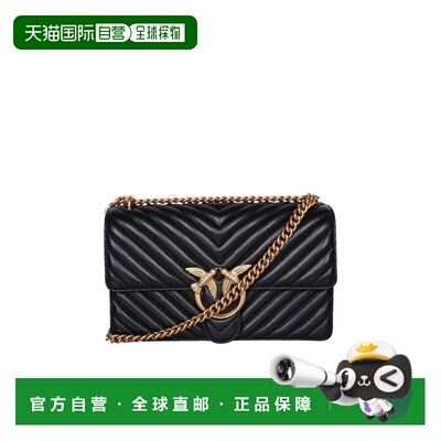 1h可退 香港直邮PINKO 女士单肩包 100941A0GKZ99Q SS2026 黑色 L