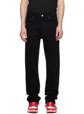 潮奢 AMIRI 男士 黑色 Slim 牛仔裤 AMDNSM1001