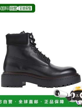 香港直邮PRADA 男士靴子 2TE20513G21FG00F0002 AW2024 黑色男靴