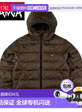 日本直邮NANGA Auroratex 轻质羽绒拉链连帽衫 N2530-0B972A 男士