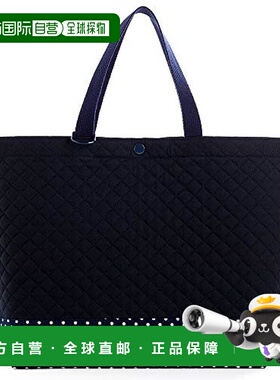 【日本直邮】Colorful Candy Style上学用手提包接缝款深蓝色点子