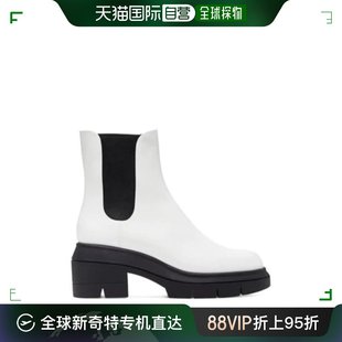 鞋 面：皮革；鞋 WEITZMAN 底：橡胶 女士踝靴 白色 香港直邮STUART