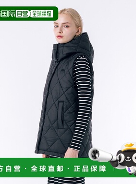 1h可退 日本直邮LACOSTE 女士防水高功能立领长款绗缝马甲 BF013J