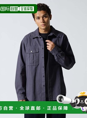 日本直邮CONCHO SNAP UTILITY SHIRT 工装衬衫 炭灰色