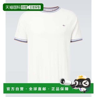 阿迪达斯 adidas 男士 罗纹针织T恤 1h可退 CLOT 香港直邮潮奢