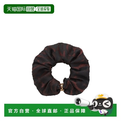 香港直邮Saint Laurent CASSANDRE 真丝和羊绒提花发带 8431753YS