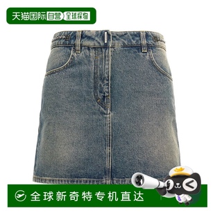 女士半身裙 藍(lán)色 Givench BW40SQ5Y9N420 香港直郵GIVENCHY